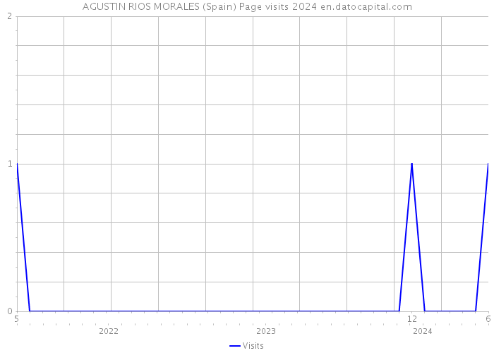 AGUSTIN RIOS MORALES (Spain) Page visits 2024 