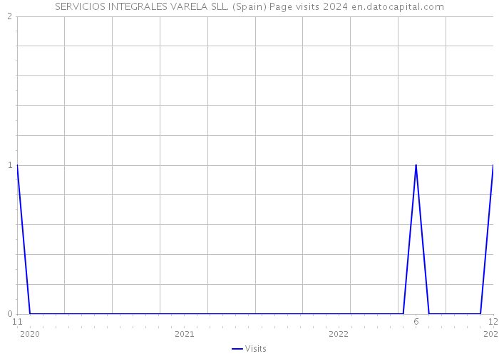 SERVICIOS INTEGRALES VARELA SLL. (Spain) Page visits 2024 