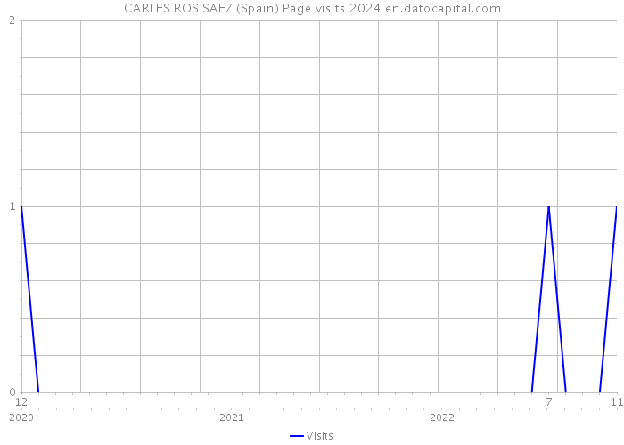 CARLES ROS SAEZ (Spain) Page visits 2024 