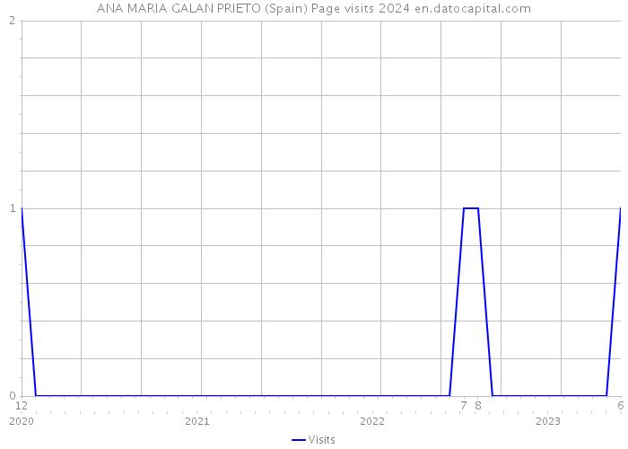 ANA MARIA GALAN PRIETO (Spain) Page visits 2024 