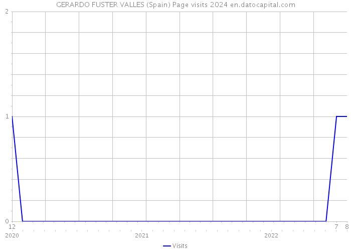 GERARDO FUSTER VALLES (Spain) Page visits 2024 