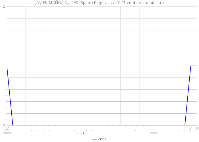 JAVIER MUÑOZ QUILES (Spain) Page visits 2024 