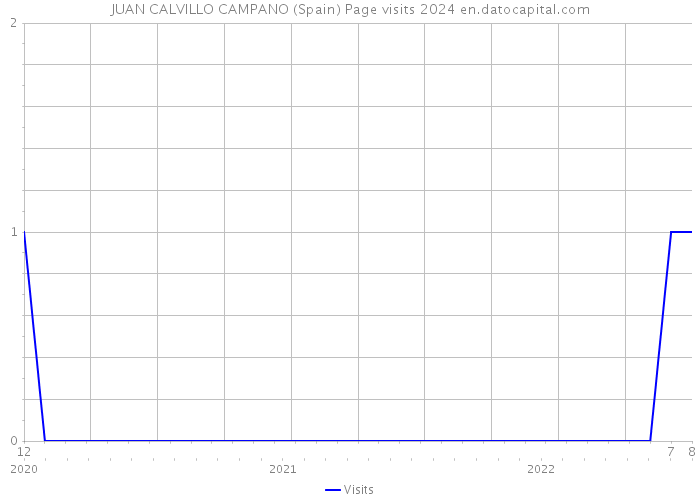 JUAN CALVILLO CAMPANO (Spain) Page visits 2024 