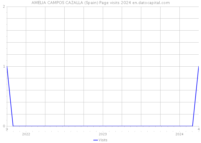 AMELIA CAMPOS CAZALLA (Spain) Page visits 2024 