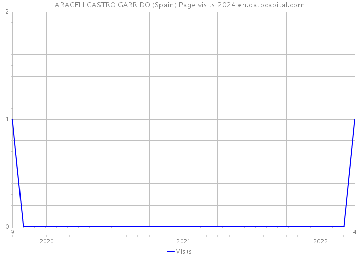 ARACELI CASTRO GARRIDO (Spain) Page visits 2024 
