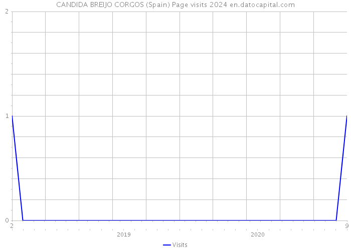 CANDIDA BREIJO CORGOS (Spain) Page visits 2024 