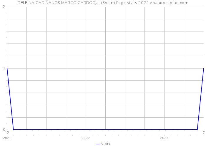 DELFINA CADIÑANOS MARCO GARDOQUI (Spain) Page visits 2024 