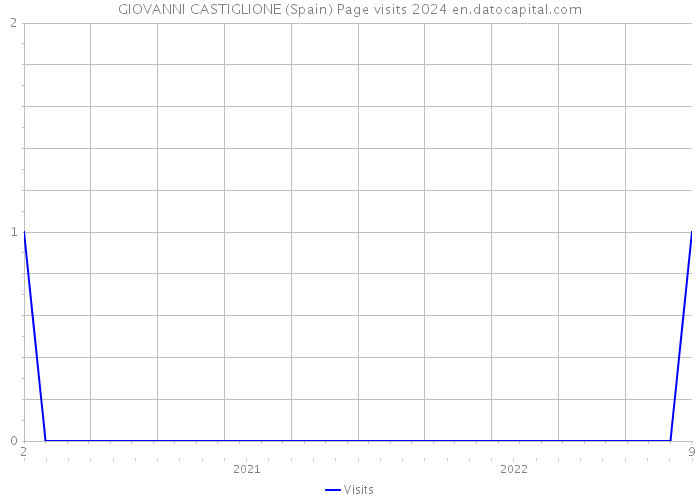 GIOVANNI CASTIGLIONE (Spain) Page visits 2024 