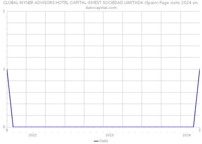 GLOBAL MYNER ADVISORS HOTEL CAPITAL INVEST SOCIEDAD LIMITADA (Spain) Page visits 2024 