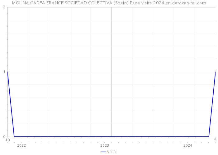 MOLINA GADEA FRANCE SOCIEDAD COLECTIVA (Spain) Page visits 2024 