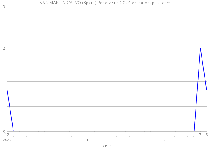 IVAN MARTIN CALVO (Spain) Page visits 2024 