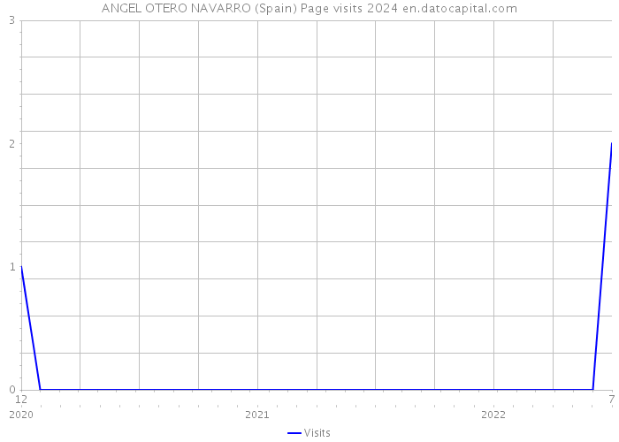 ANGEL OTERO NAVARRO (Spain) Page visits 2024 