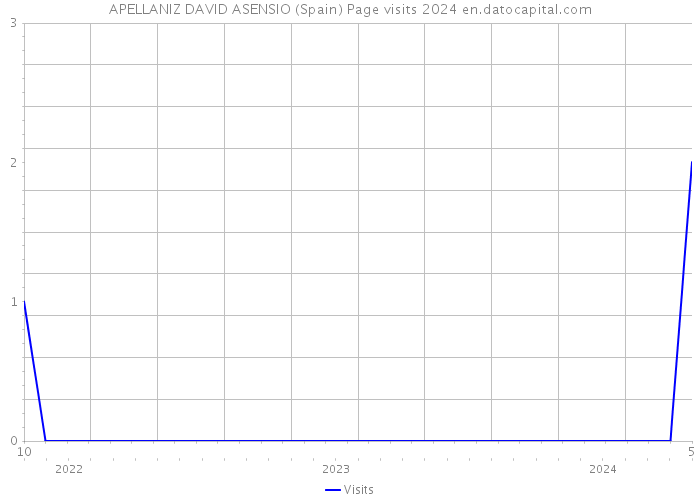 APELLANIZ DAVID ASENSIO (Spain) Page visits 2024 