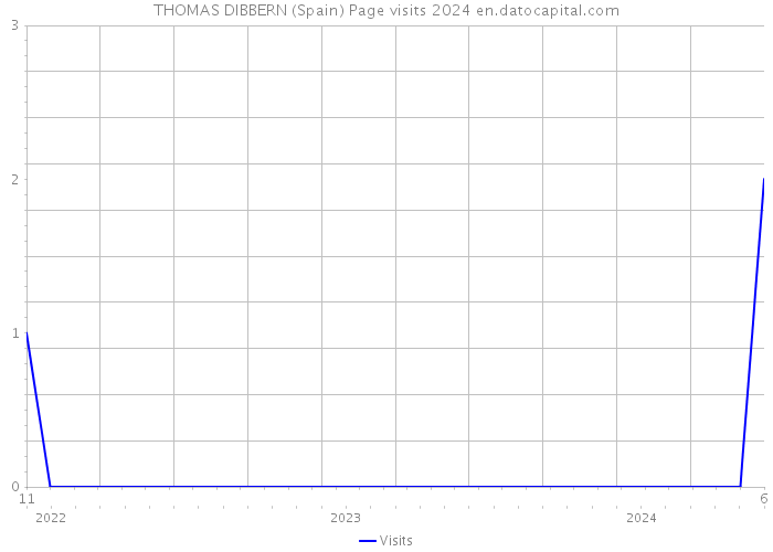 THOMAS DIBBERN (Spain) Page visits 2024 