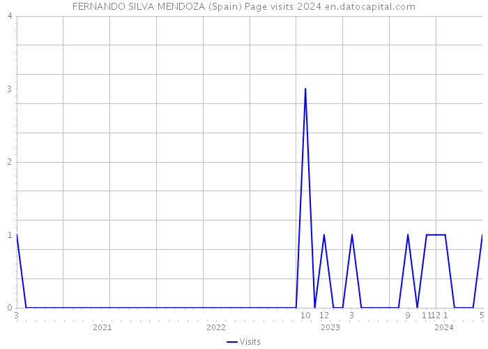FERNANDO SILVA MENDOZA (Spain) Page visits 2024 