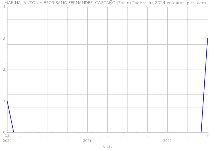MARINA-ANTONIA ESCRIBANO FERNANDEZ-CASTAÑO (Spain) Page visits 2024 
