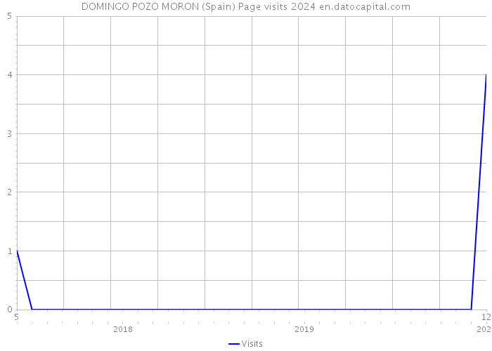 DOMINGO POZO MORON (Spain) Page visits 2024 