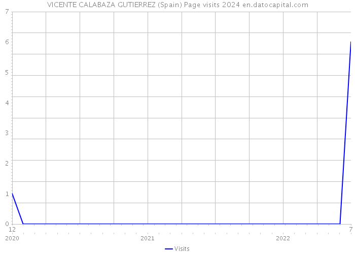 VICENTE CALABAZA GUTIERREZ (Spain) Page visits 2024 