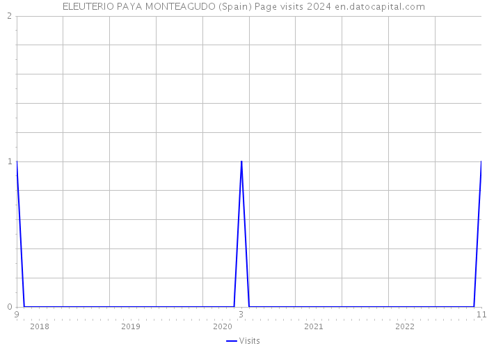 ELEUTERIO PAYA MONTEAGUDO (Spain) Page visits 2024 