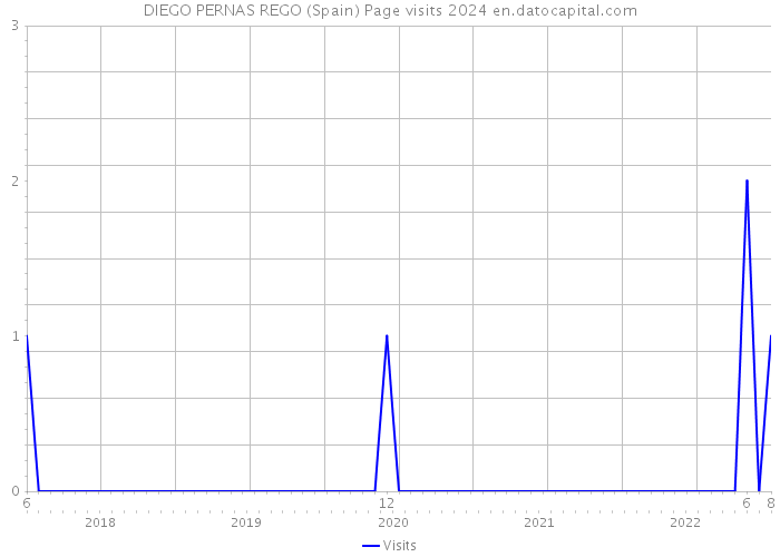 DIEGO PERNAS REGO (Spain) Page visits 2024 