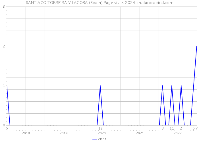 SANTIAGO TORREIRA VILACOBA (Spain) Page visits 2024 