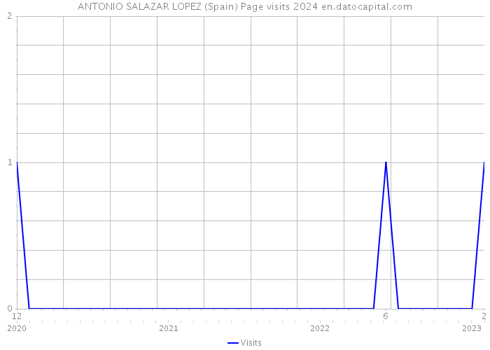 ANTONIO SALAZAR LOPEZ (Spain) Page visits 2024 