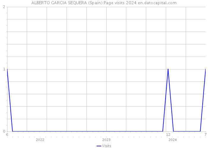ALBERTO GARCIA SEQUERA (Spain) Page visits 2024 