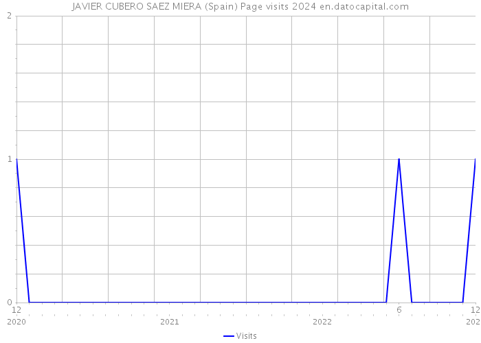 JAVIER CUBERO SAEZ MIERA (Spain) Page visits 2024 