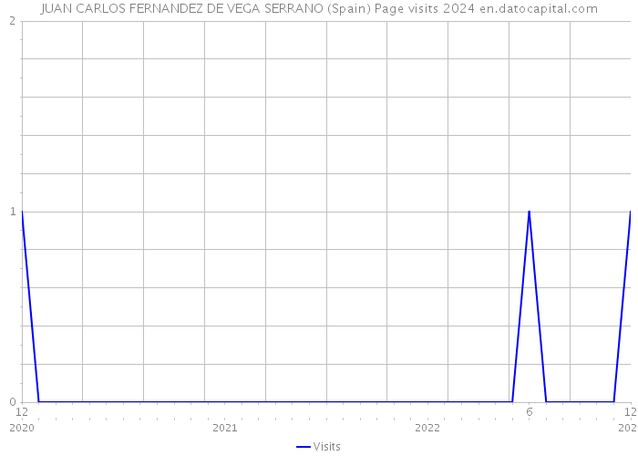 JUAN CARLOS FERNANDEZ DE VEGA SERRANO (Spain) Page visits 2024 