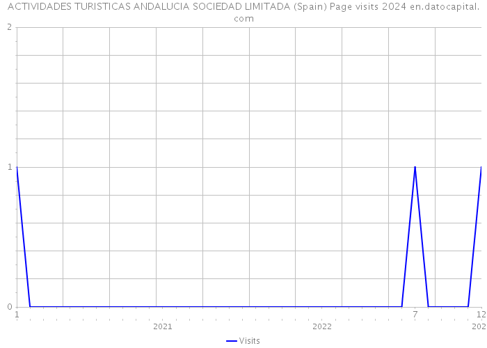 ACTIVIDADES TURISTICAS ANDALUCIA SOCIEDAD LIMITADA (Spain) Page visits 2024 