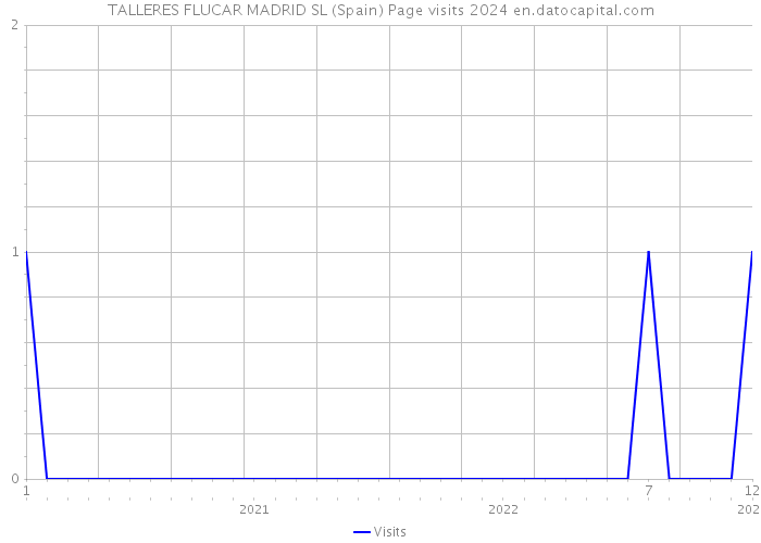 TALLERES FLUCAR MADRID SL (Spain) Page visits 2024 