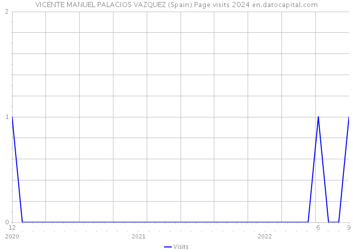 VICENTE MANUEL PALACIOS VAZQUEZ (Spain) Page visits 2024 