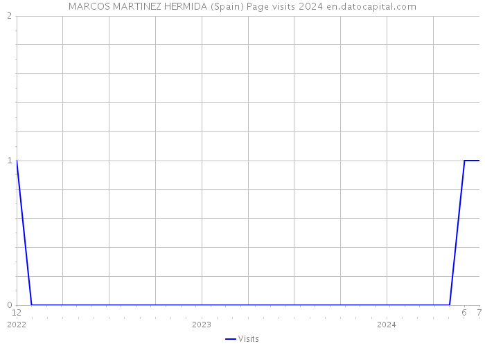 MARCOS MARTINEZ HERMIDA (Spain) Page visits 2024 