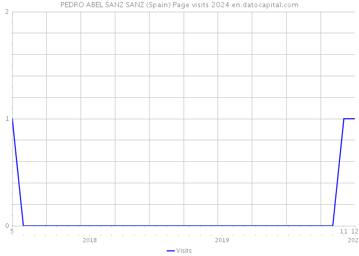 PEDRO ABEL SANZ SANZ (Spain) Page visits 2024 
