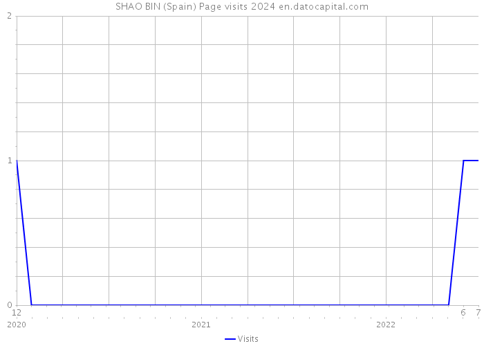 SHAO BIN (Spain) Page visits 2024 