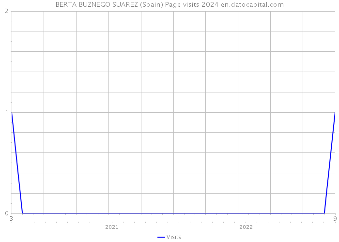 BERTA BUZNEGO SUAREZ (Spain) Page visits 2024 