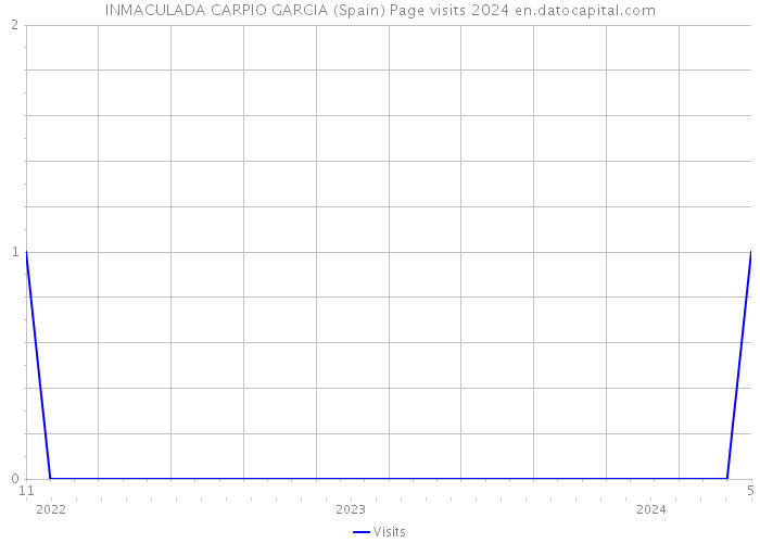 INMACULADA CARPIO GARCIA (Spain) Page visits 2024 