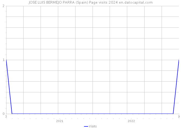 JOSE LUIS BERMEJO PARRA (Spain) Page visits 2024 