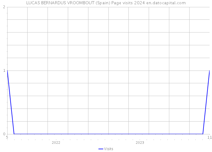 LUCAS BERNARDUS VROOMBOUT (Spain) Page visits 2024 