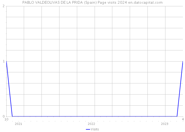 PABLO VALDEOLIVAS DE LA PRIDA (Spain) Page visits 2024 