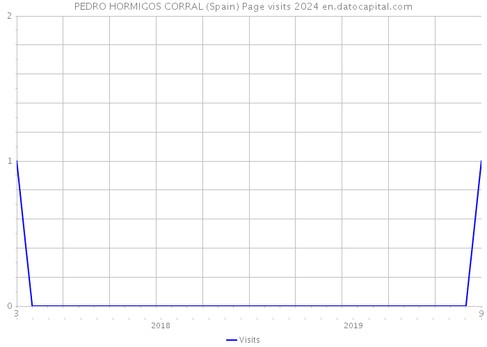 PEDRO HORMIGOS CORRAL (Spain) Page visits 2024 