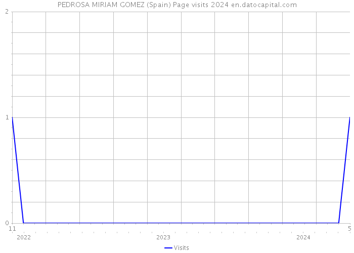 PEDROSA MIRIAM GOMEZ (Spain) Page visits 2024 
