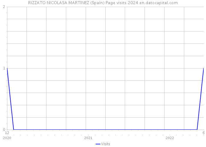RIZZATO NICOLASA MARTINEZ (Spain) Page visits 2024 