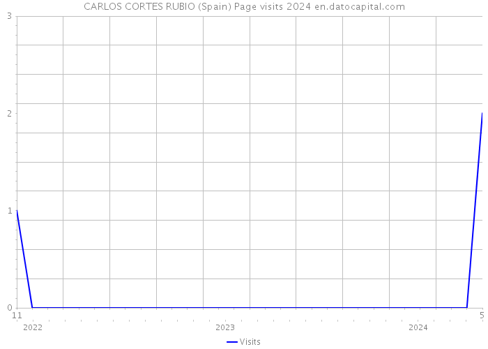 CARLOS CORTES RUBIO (Spain) Page visits 2024 