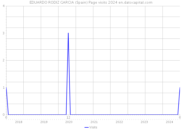 EDUARDO RODIZ GARCIA (Spain) Page visits 2024 