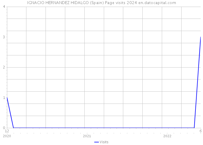 IGNACIO HERNANDEZ HIDALGO (Spain) Page visits 2024 