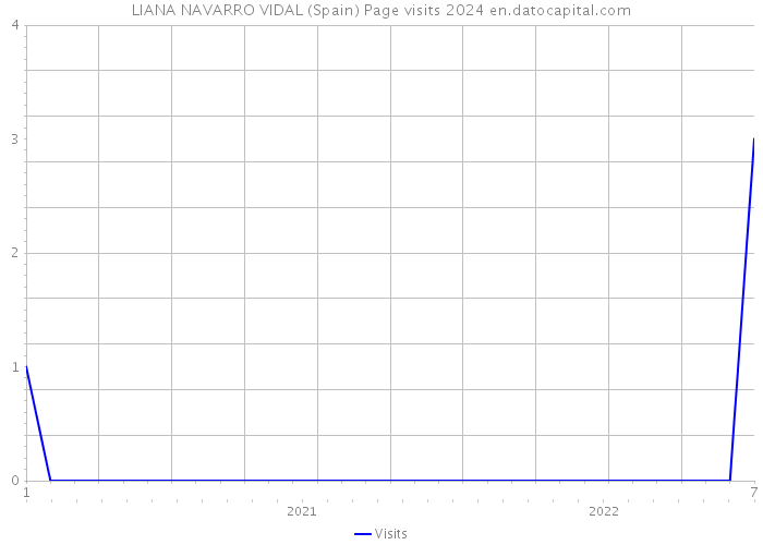 LIANA NAVARRO VIDAL (Spain) Page visits 2024 