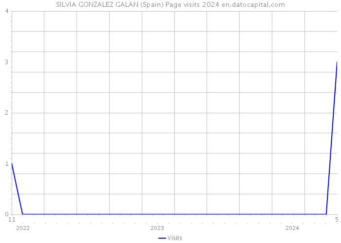 SILVIA GONZALEZ GALAN (Spain) Page visits 2024 