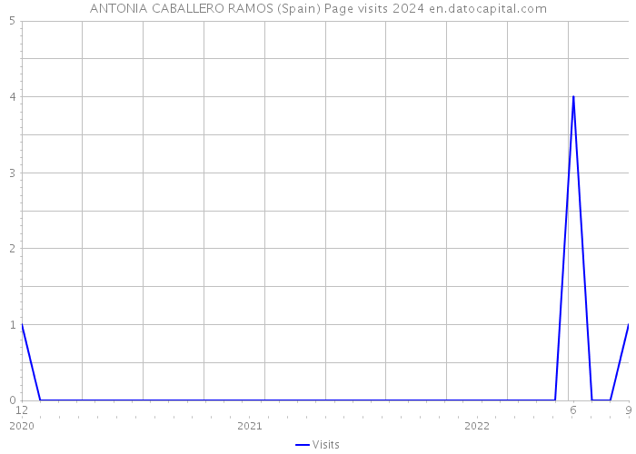 ANTONIA CABALLERO RAMOS (Spain) Page visits 2024 