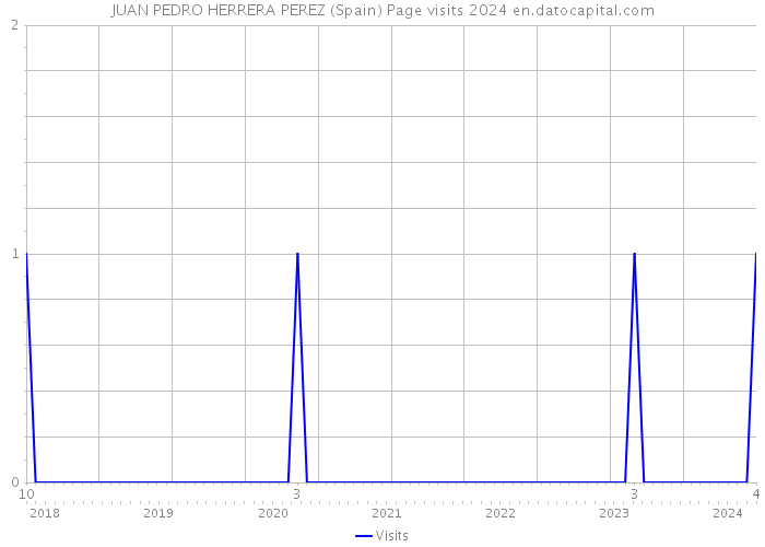 JUAN PEDRO HERRERA PEREZ (Spain) Page visits 2024 